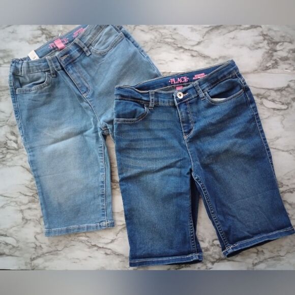 2 Childrens Place Skimmer Shorts Court Size 12 - Picture 1 of 7